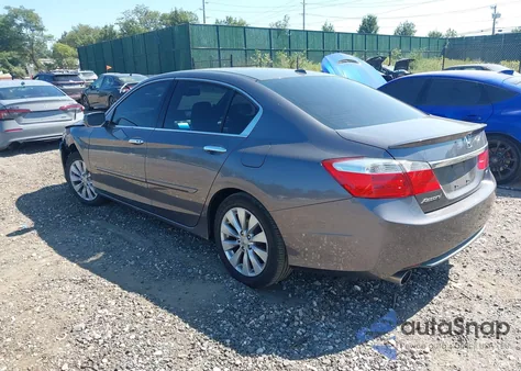 2013 Honda Accord Ex-L V-6 из США, поврежденный, VIN 1HGCR3F89DA017348